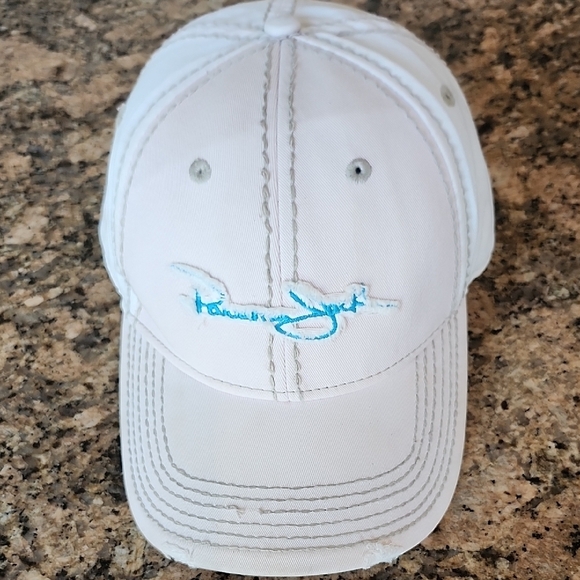 Panama Jack Pink and White Hat with Embroidered Logo‎ - Picture 1 of 6
